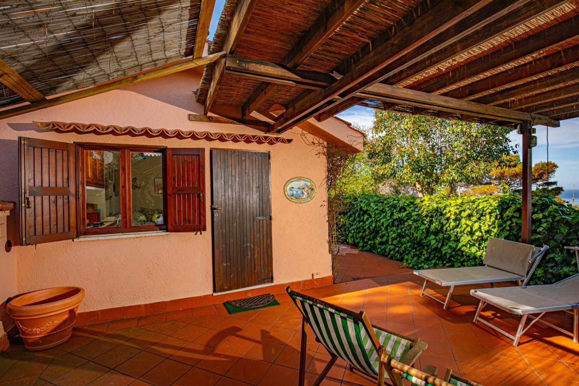 Il Cottage Di Villa Sveva, Splendida Vista Mare Porto Santo Stefano  Exteriör bild