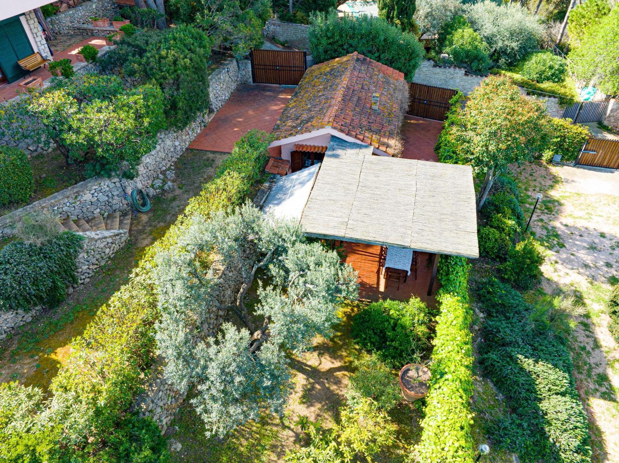 Il Cottage Di Villa Sveva, Splendida Vista Mare Porto Santo Stefano  Exteriör bild